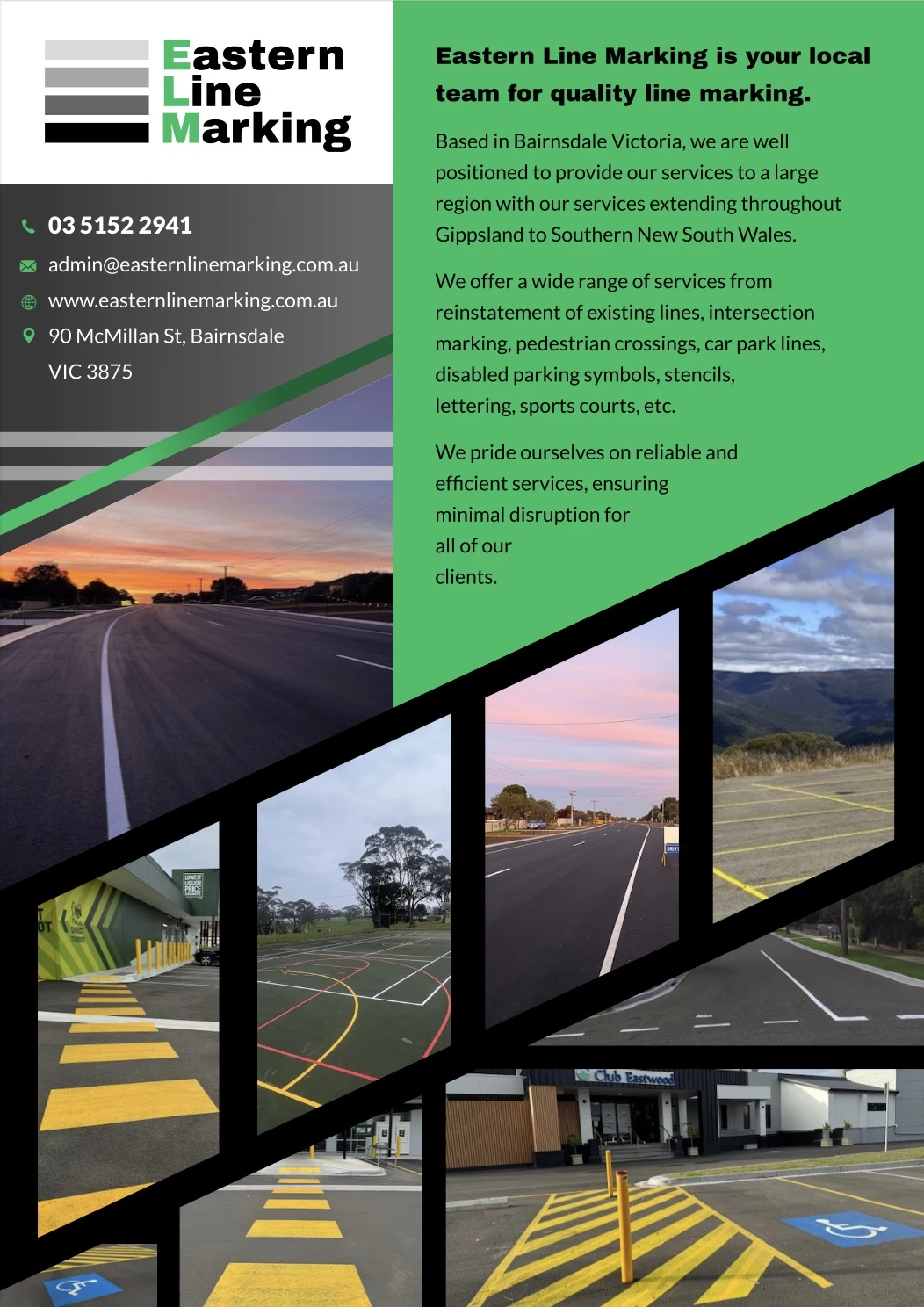 Eastern Line Marking brochure