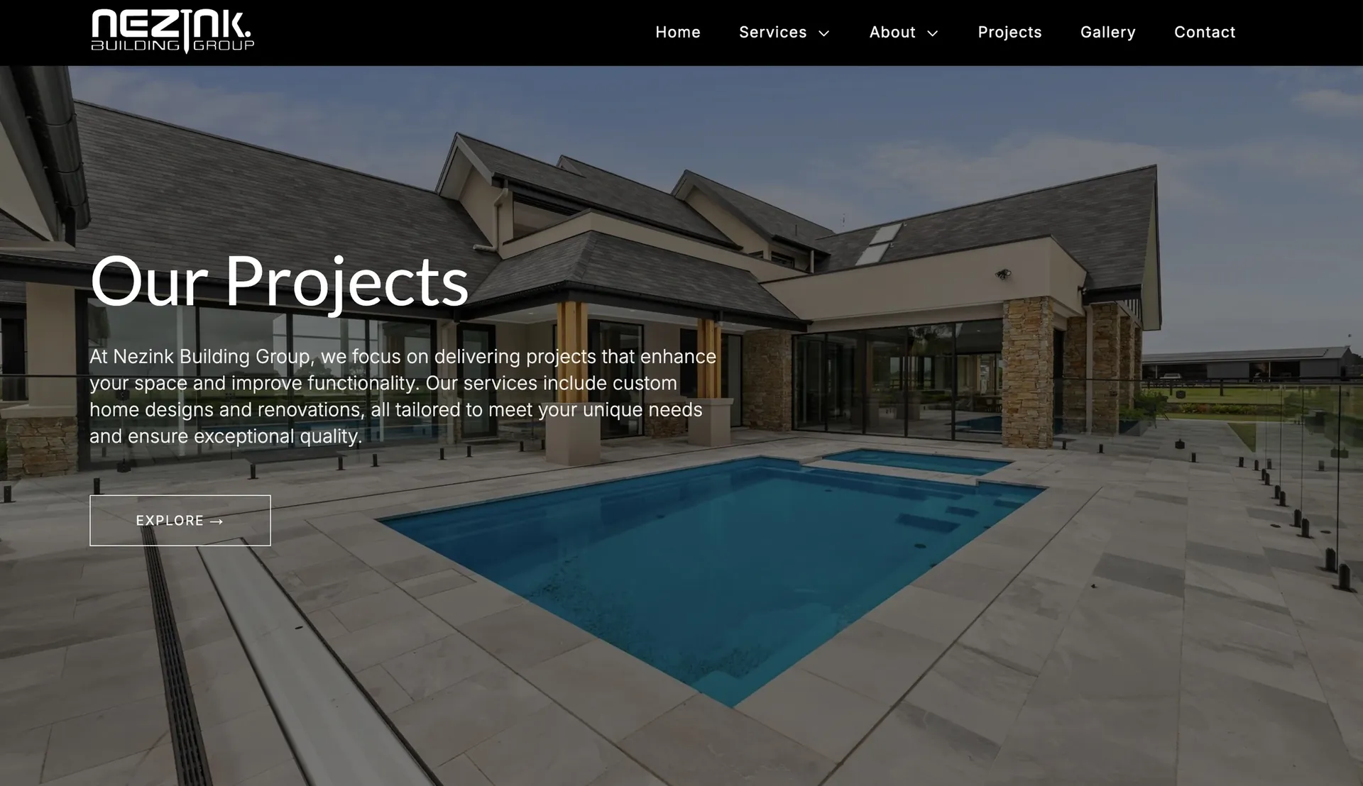 Premium custom designed websites