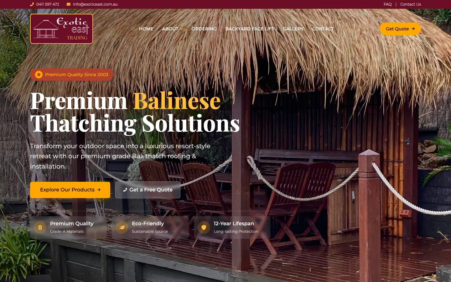 Bali Thatching