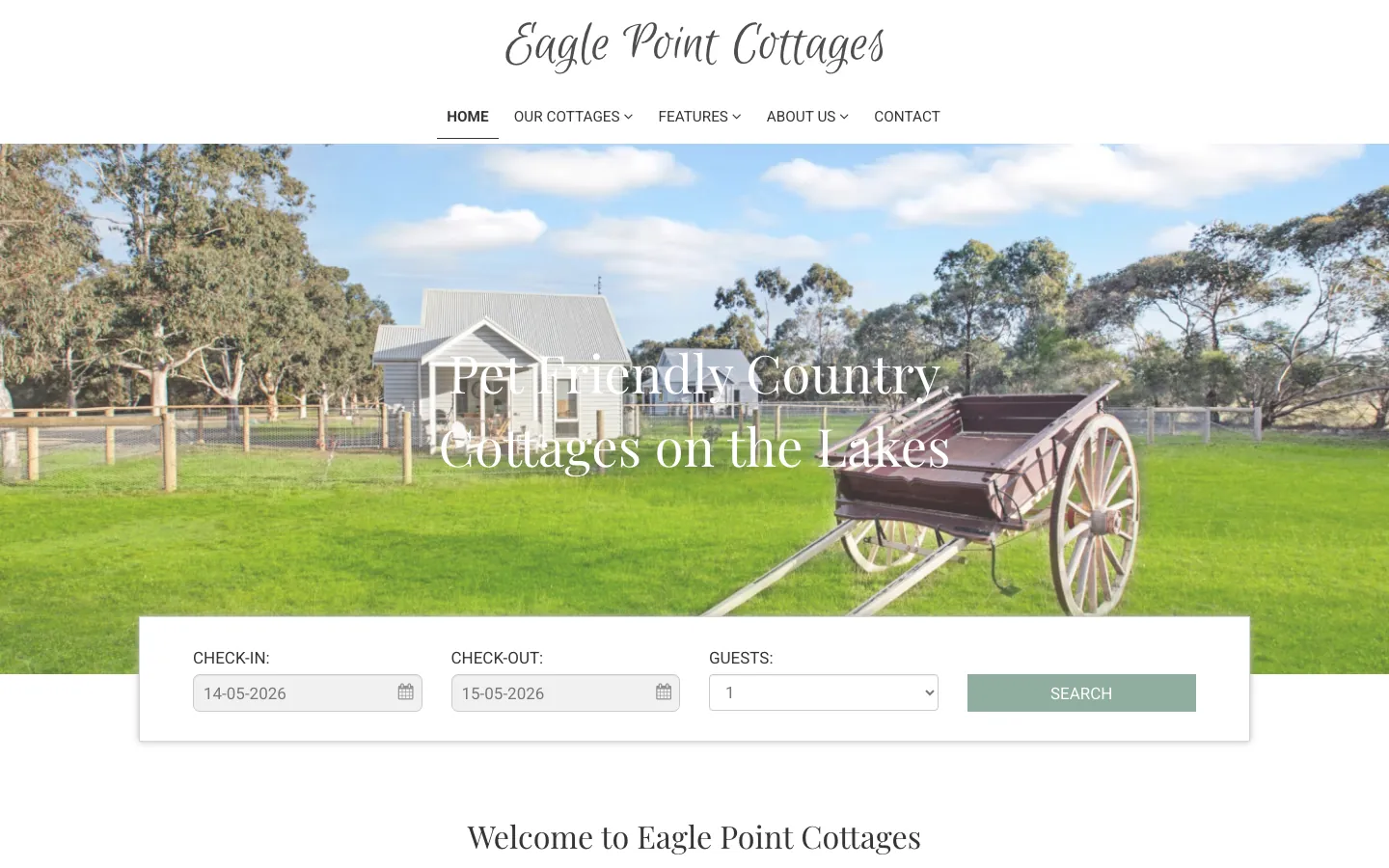 Eagle Point Cottages Accommodation