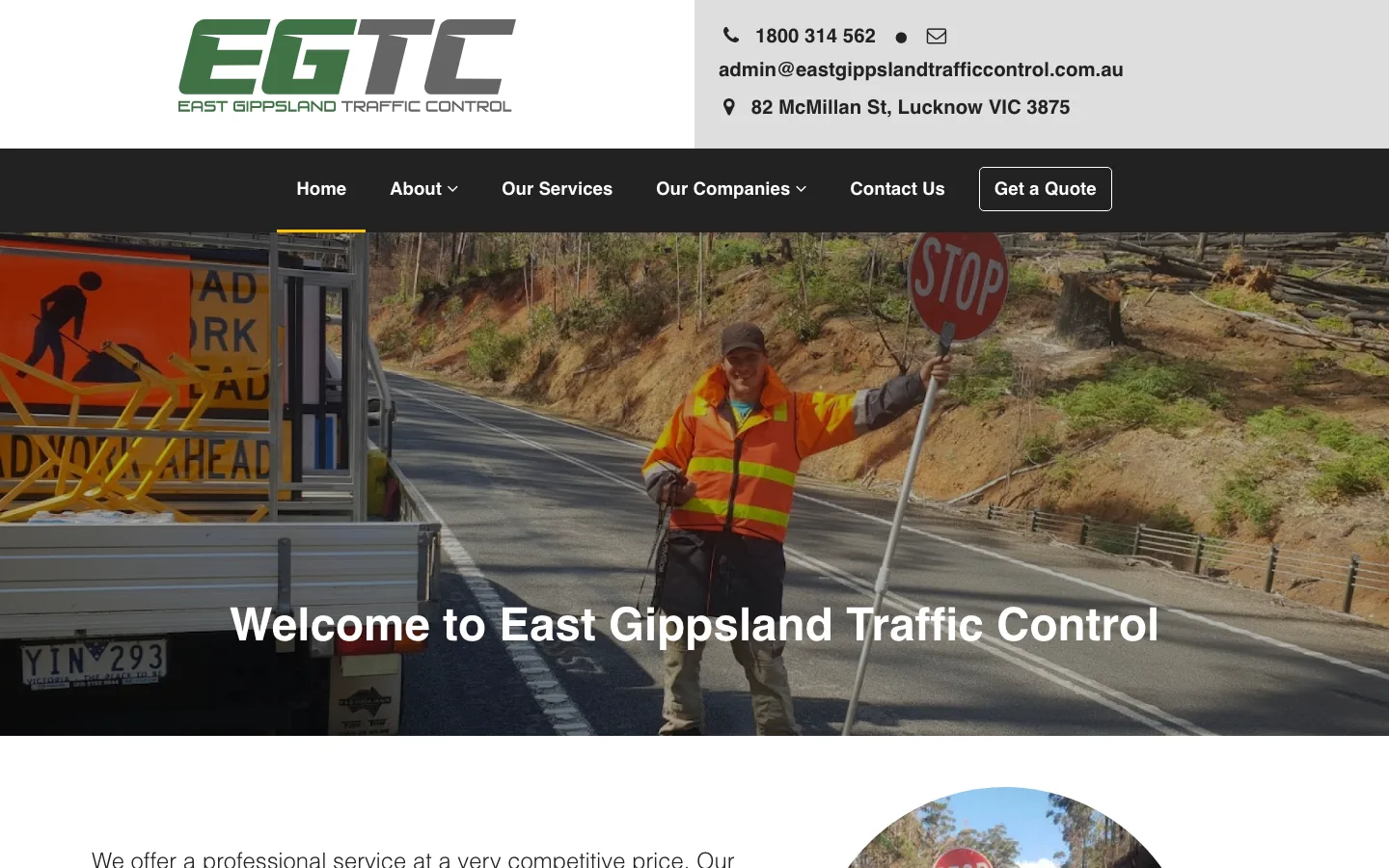 East Gippsland Traffic Control