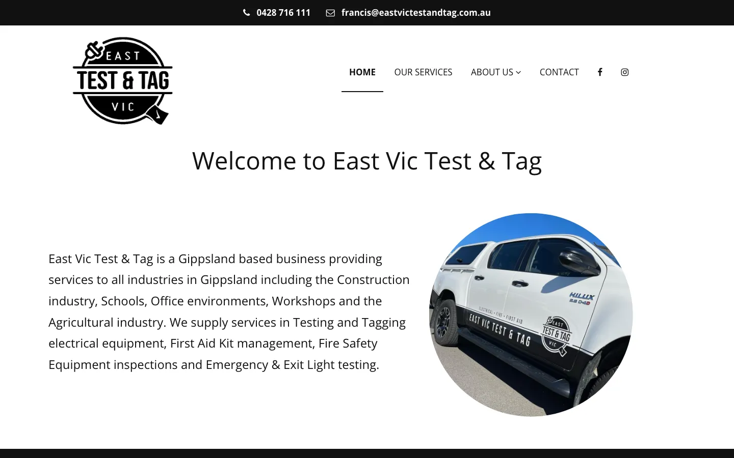 East Vic Test & Tag