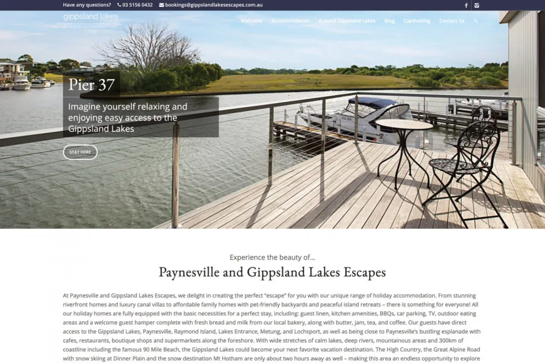 Gippsland Lakes Escapes