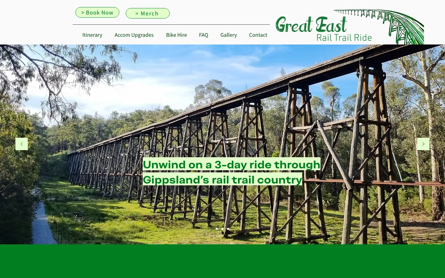 Great East Rail Trail Ride Event