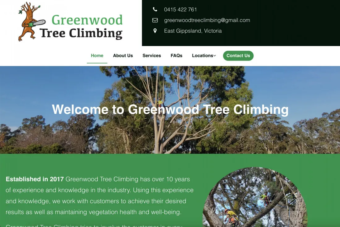 Greenwood Tree Climbing