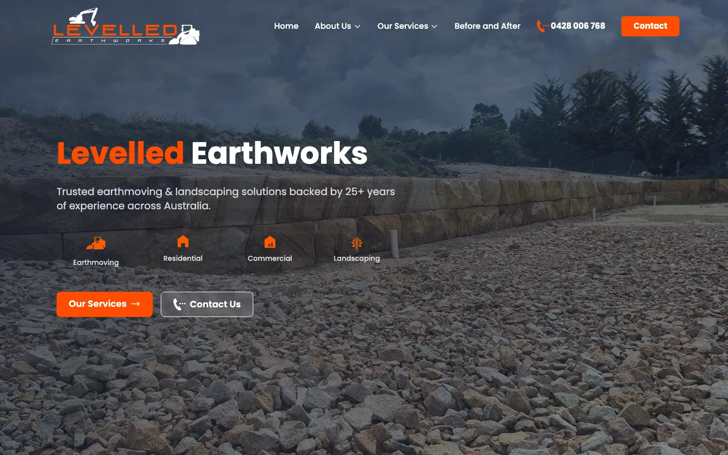 Levelled Earthworks
