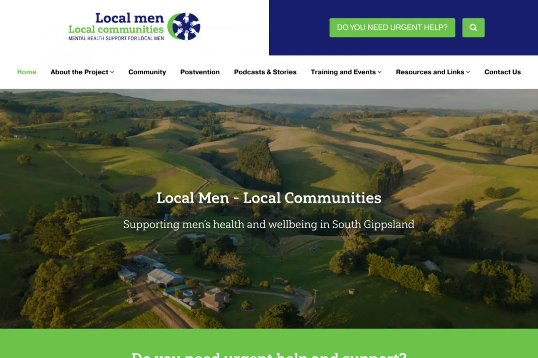 Local Men - Local Communities (South Gippsland Shire Council)