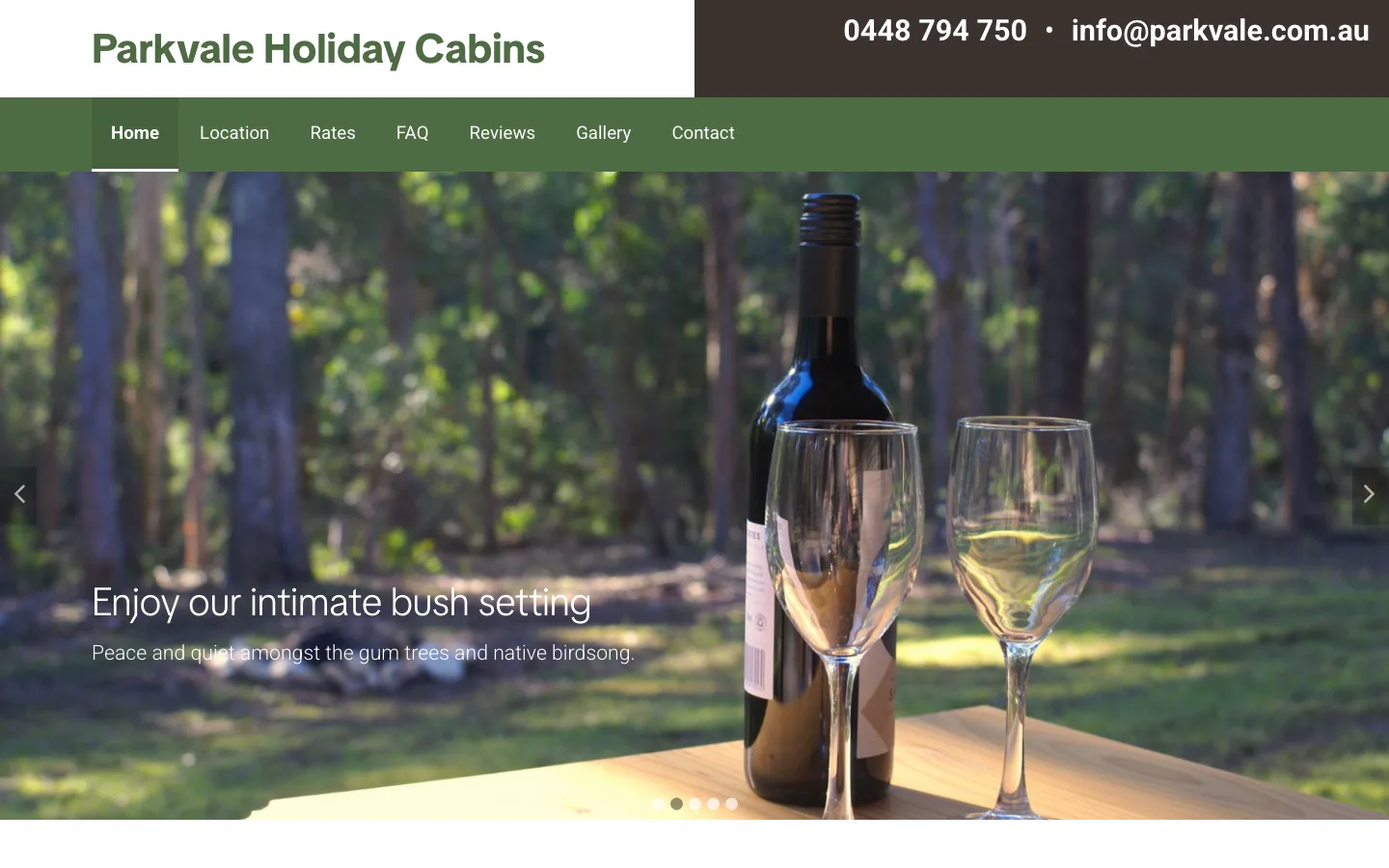 Parkvale Holiday Cabins