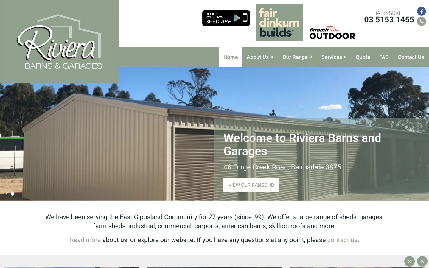 Riviera Barns & Garages
