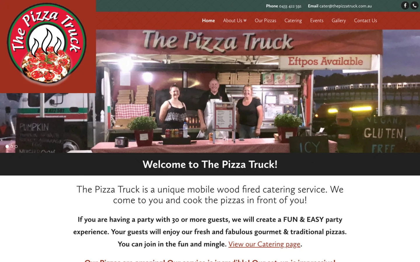 The Pizza Truck - Mobile Food Vendor